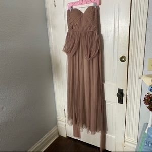 Birdy Gurl Taupe multi style bridesmaid gown